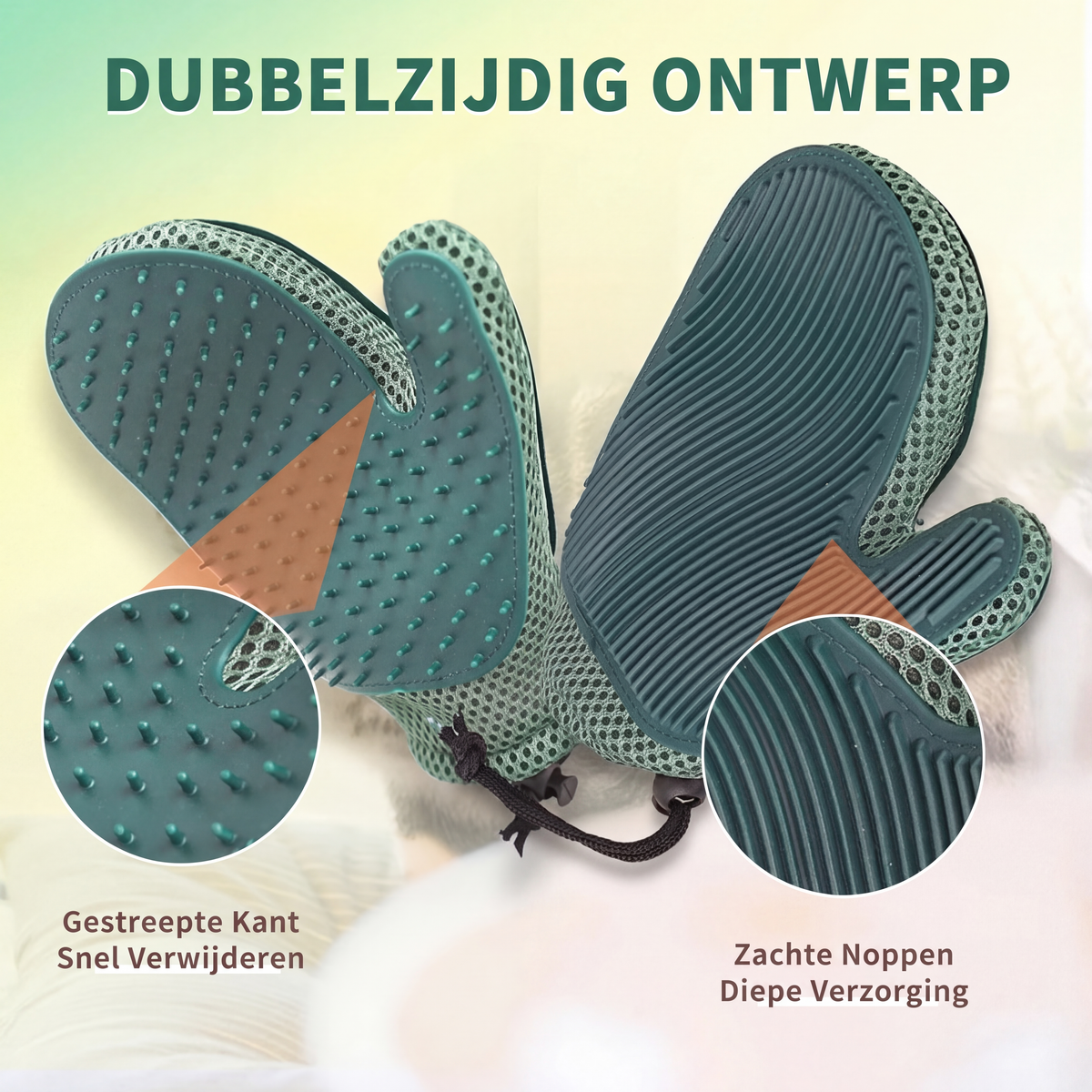 Huisdierverzorgingshandschoen