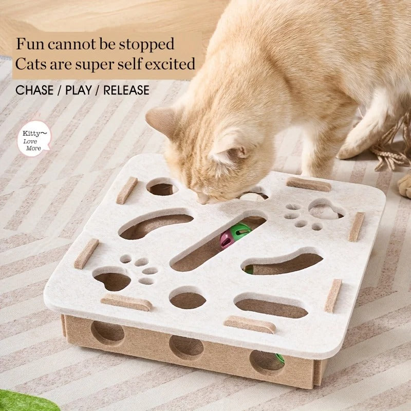 Interactief kattenpuzzelspeelgoed