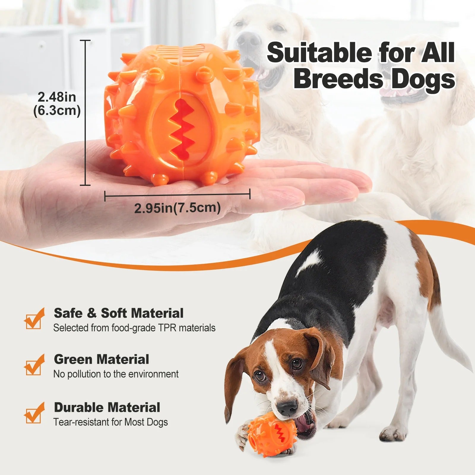 Chew Treat Dispensing Ball