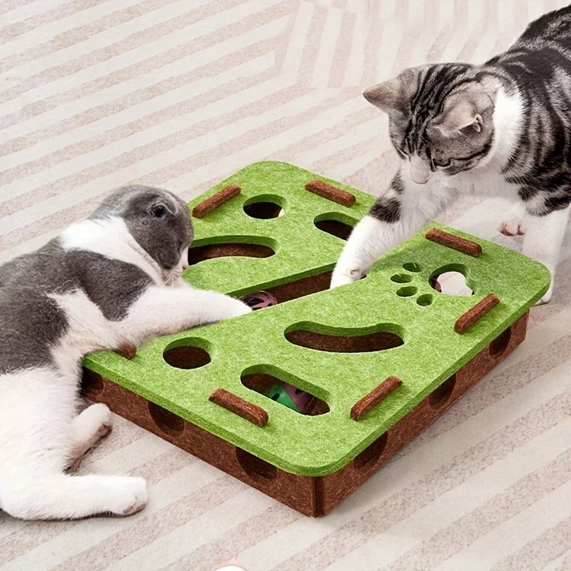 Interactief kattenpuzzelspeelgoed