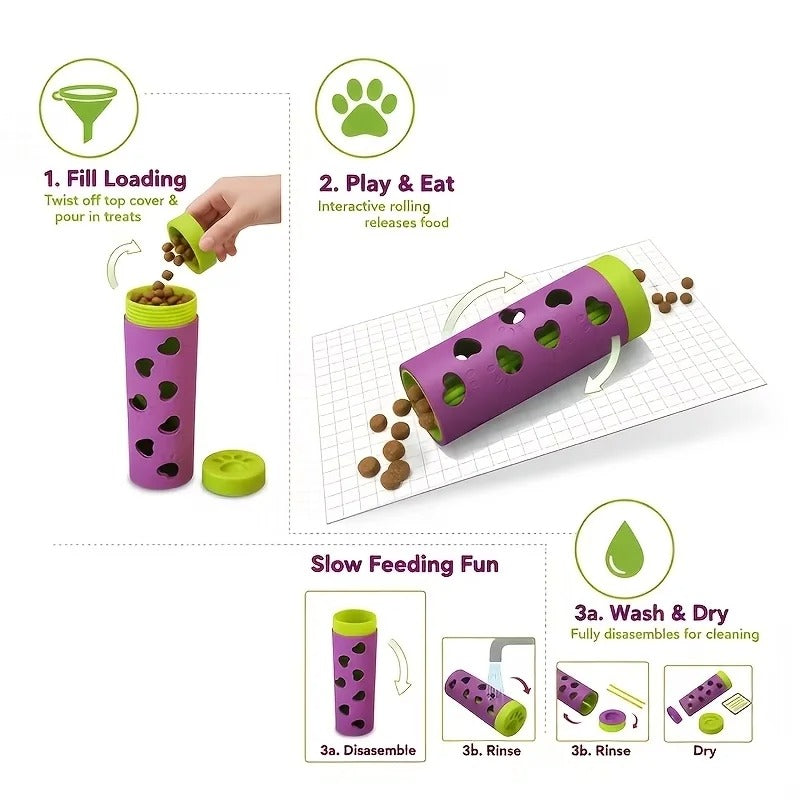 Interactive Detachable Pet Slow Feeder