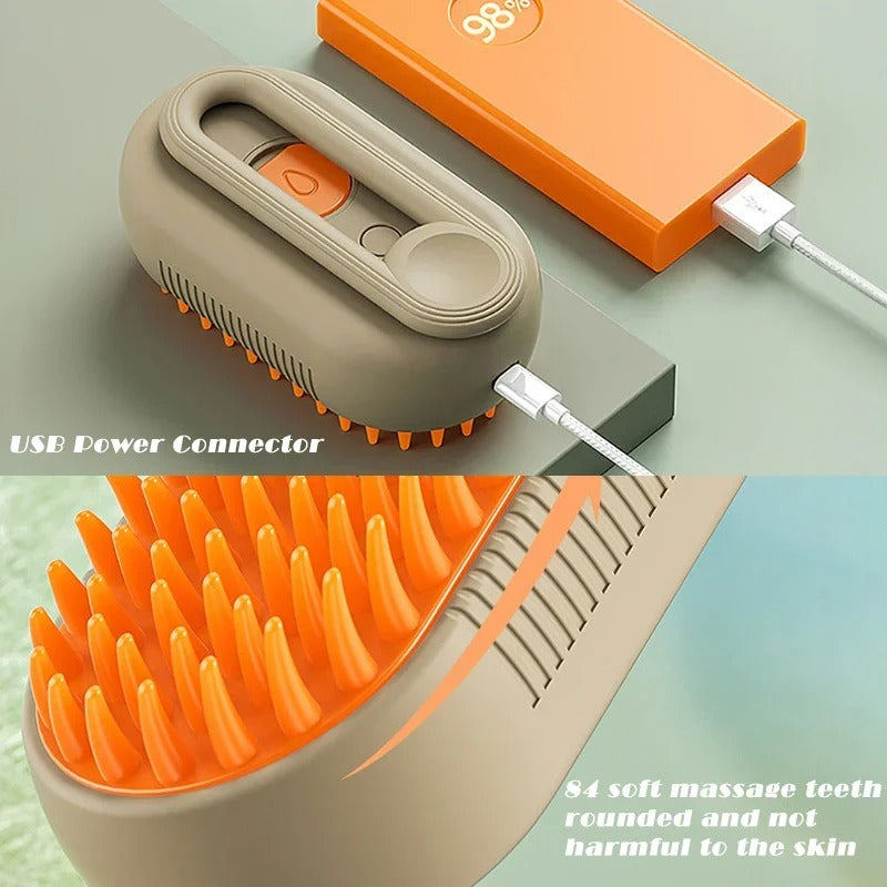 3-in-1 elektrische stoomborstel