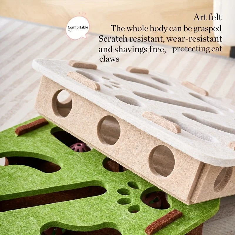 Interactief kattenpuzzelspeelgoed